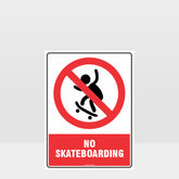 Customized Safety Signs,Prohibition No Skateboarding Sign